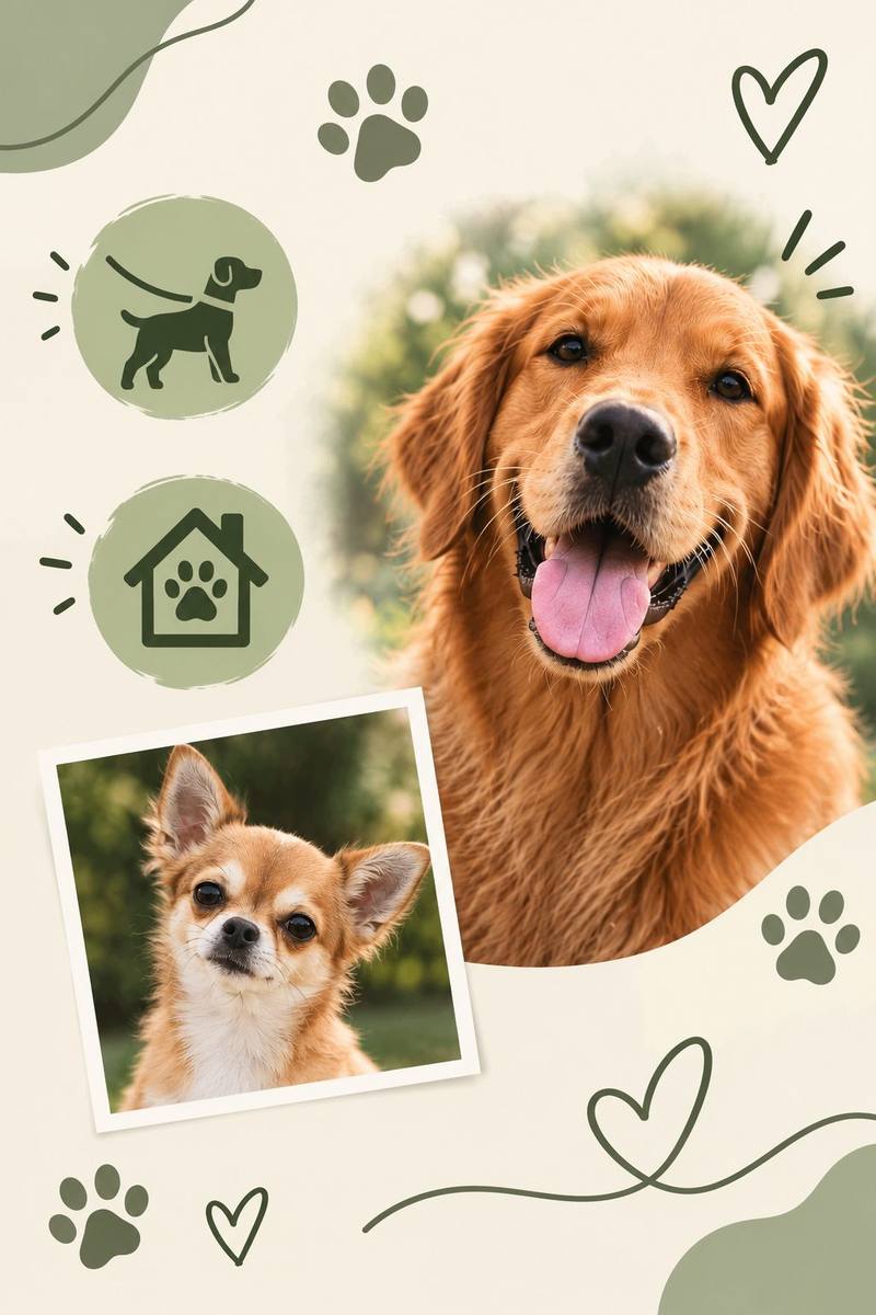 🐶Dog-sitter à Tinqueux, Bezannes et Reims – Promenades & visites🐶