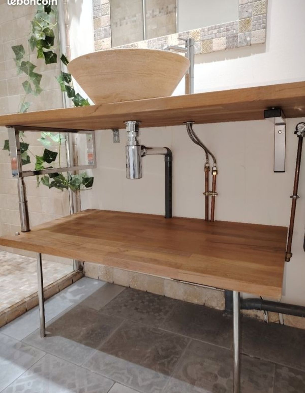 Ensemble, vasque et mitigeur 