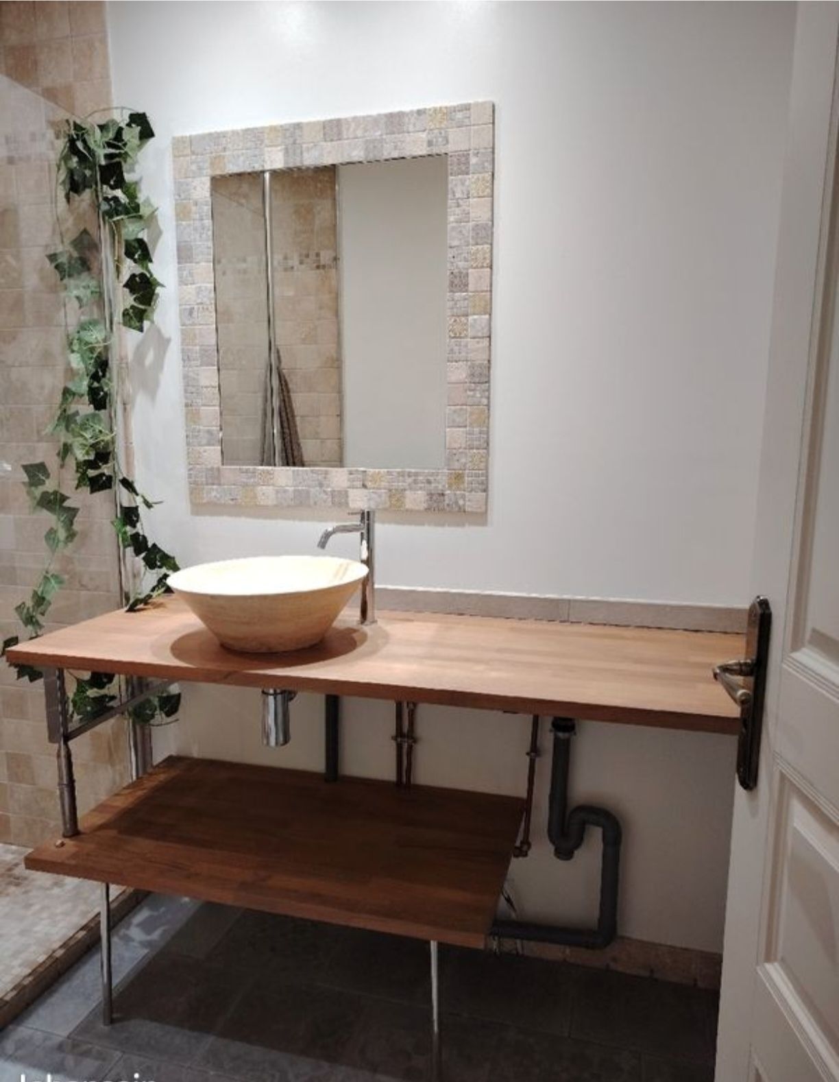 Photo 6 : Ensemble, vasque et mitigeur